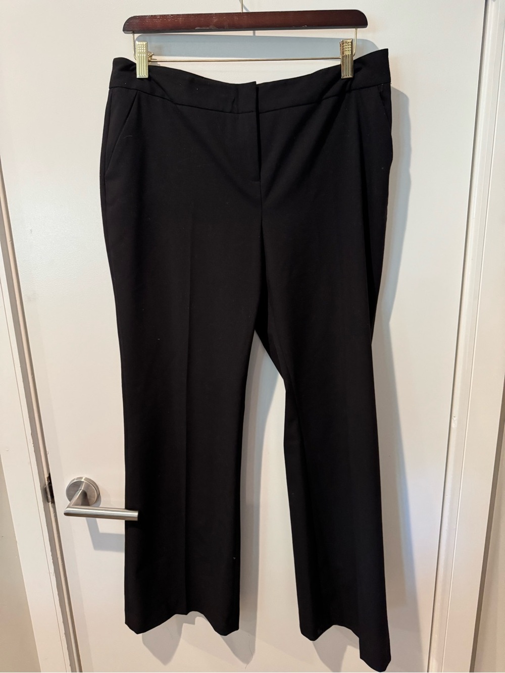 Laundry by Shelli Segal Black Dress Pants - Classic Tailored Fit Size 10 Short